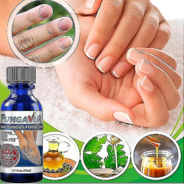 2023 Best Nail Repair Stop Fungal Growth Effective Fingernail & Toenail Health Care Solution Fix & Redamaged Cracked & Dis 20ml on Productcaster.