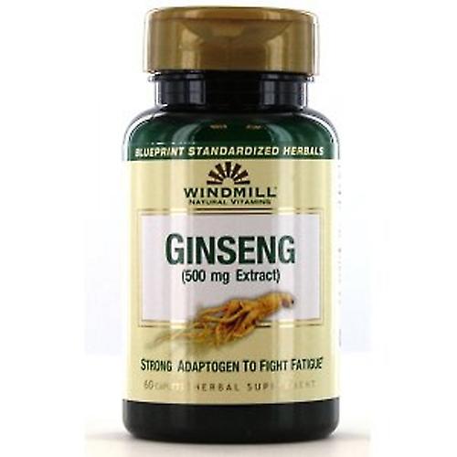 Windmill Health Ginseng,500 mg,60 Caps (Pack of 1) on Productcaster.