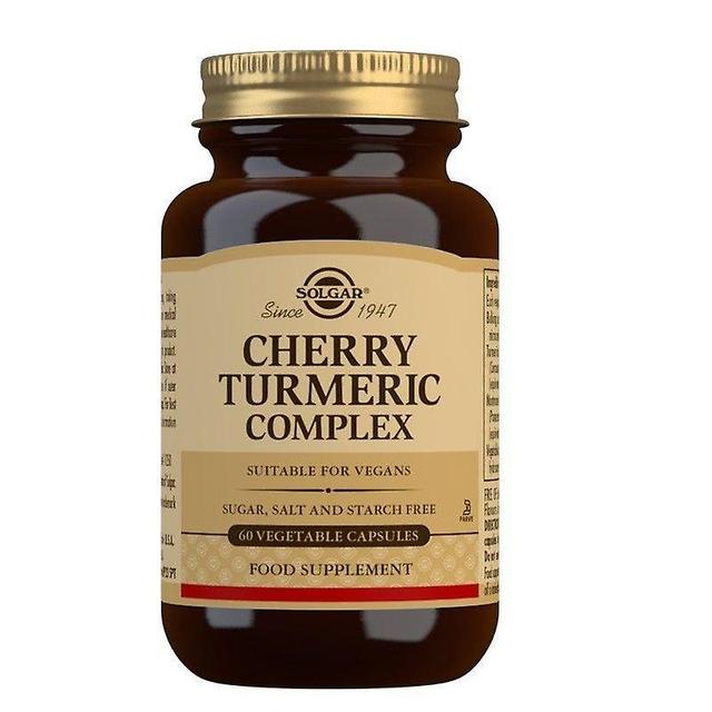 Solgar Cherry Turmeric Complex Vegicaps 60 (12536484) on Productcaster.