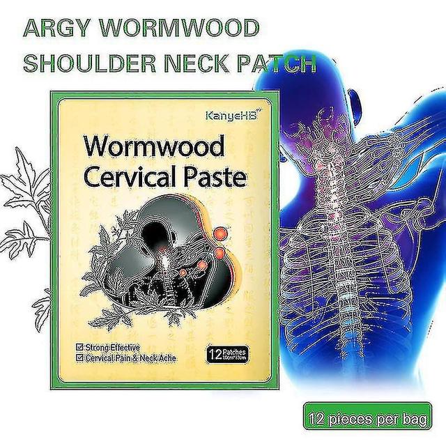 Portable Wormwood Cervical Paste Multipurpose Natural Herbal Extracts Neck Pain on Productcaster.