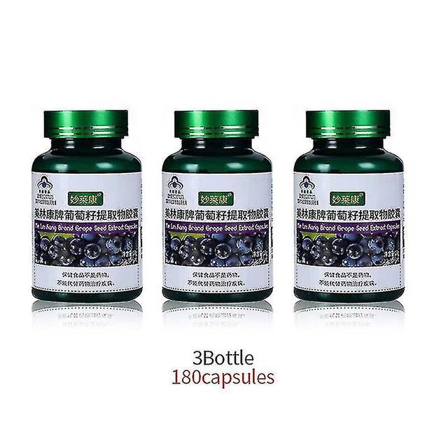 Schoonheid Collageen Capsules Whitening Supplement Pillen Antioxidant Anti Aging Rimpels Verwijdering Druivenpit Extract Cfda Goedkeuren 3bottles 1... on Productcaster.