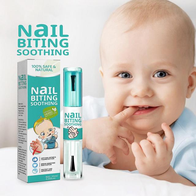 Kids Nail Biting Treatment, Quit Bad Habits-sucking Fingers, Natural-plant-extract Get With Bitter Taste, Safe & Effective, 10ml-hy 2pcs -10ml on Productcaster.