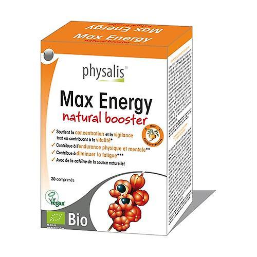 Physalis Max Energy 30 tablets on Productcaster.