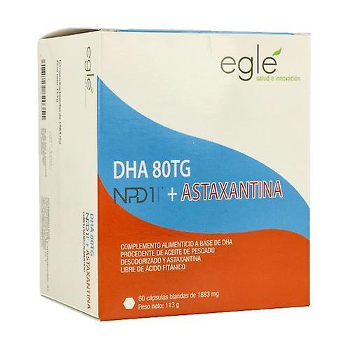 Egle DHA / NPD1 80TG Astaxanthin 60 capsules on Productcaster.