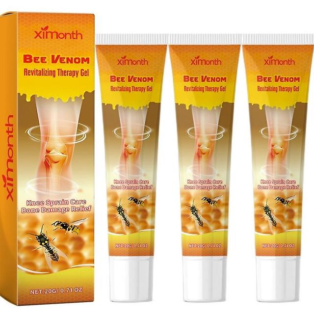 1-5pcs New Zealand Bee Venom Pain and Bone Therapy Cream - Joint & Bone Treatment Cream 3pcs on Productcaster.