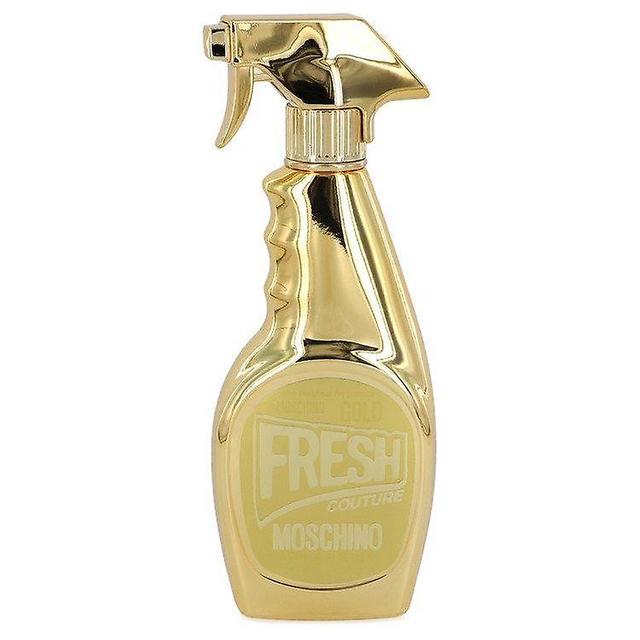 Moschino Fresh Gold Couture Eau De Parfum Spray (Tester) By Moschino 3.4 oz Eau De Parfum Spray on Productcaster.