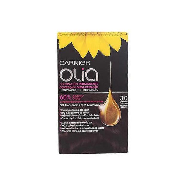 Garnier olia permanent coloring 3,0 dark brown on Productcaster.