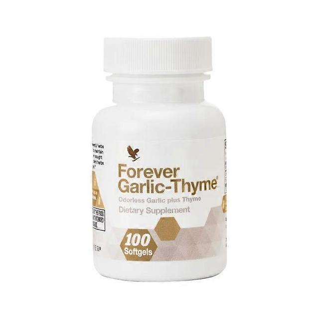 Forever Living Garlic Thyme 100 Softgels Helps Provide Immune Support on Productcaster.