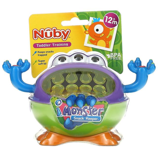 Nuby, Snack Keeper, 12+ Months, iMonster, 1 Count on Productcaster.