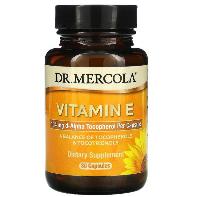 Dr. Mercola, Vitamina E, 30 Capsule on Productcaster.