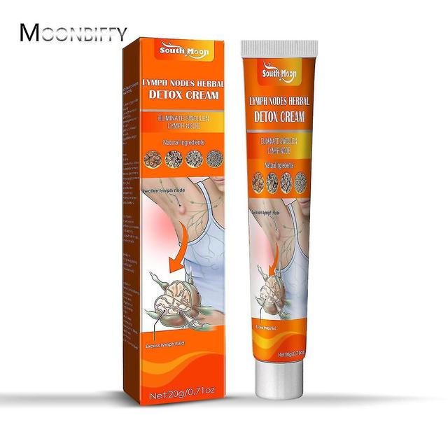 South Moon Lymphatic Detox Ointment Health Care Hot Neck Anti-swelling Herbs Cream Lymph Cream Medic on Productcaster.