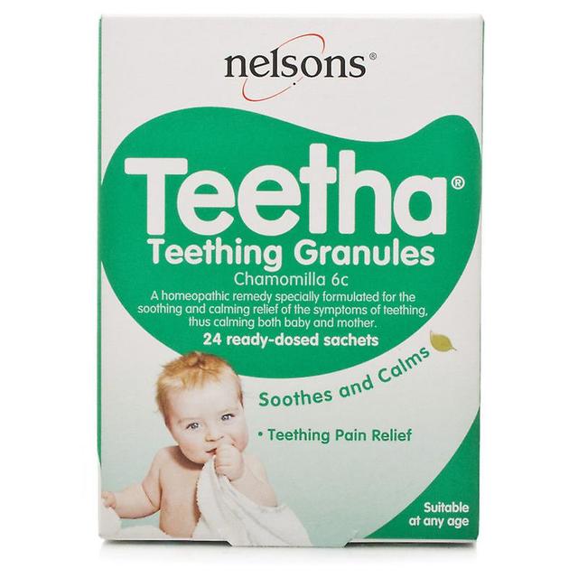 Nelsons Bodycare Nelsons Teetha Teething Granules, 24 sachets on Productcaster.