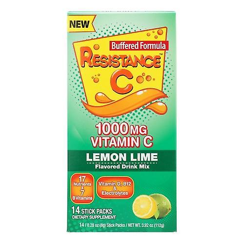 Resistance C Weerstand C Vitamine C Stick Pack Citroen Limoen, 14 Count (Pack van 4) on Productcaster.