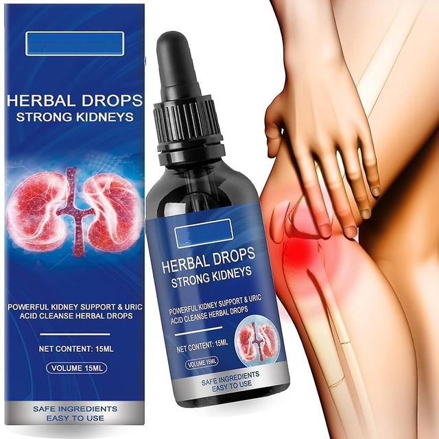 Wtowin Herbal Kidney Care Drops - Suplemento de limpieza renal y apoyo articular, riñones fuertes a base de hierbas, esencia relajante de las artic... on Productcaster.