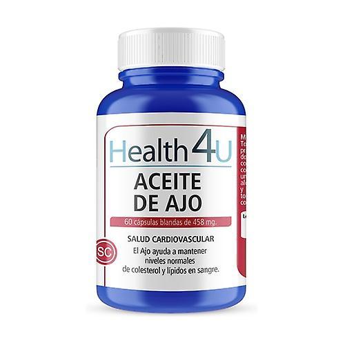 Health 4U Garlic oil 60 capsules of 458mg on Productcaster.