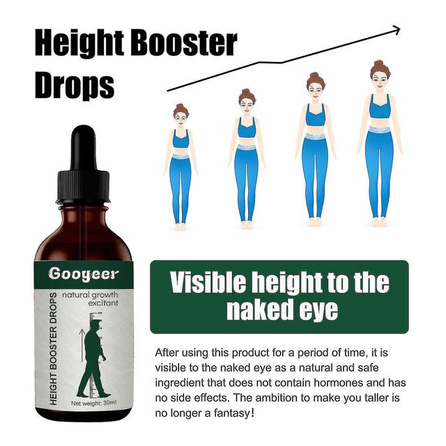 Hoogte Booster Druppels, Medicar Hoogte Groei Druppels, sci-effect Hoogte Groei Olie on Productcaster.