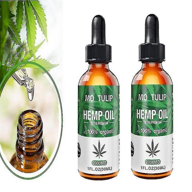 1-3pcs Herbal Oil For Pain Relief Anxiety Sleep Anti Inflammatory Extract Drops Massage Oil 100% Pur 2pcs on Productcaster.