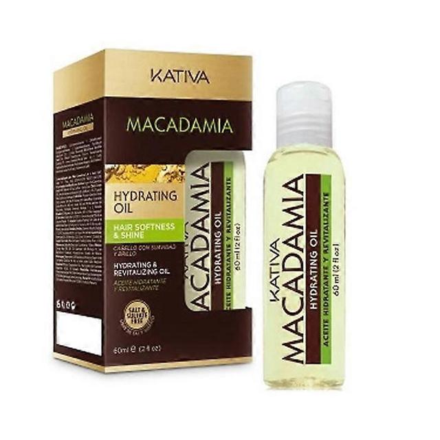 Kativa macadamia hydrating oil 60ml on Productcaster.