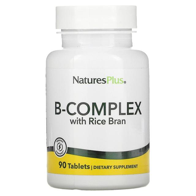 Nature's Plus NaturesPlus, B-Complex com Farelo de Arroz, 90 Comprimidos on Productcaster.