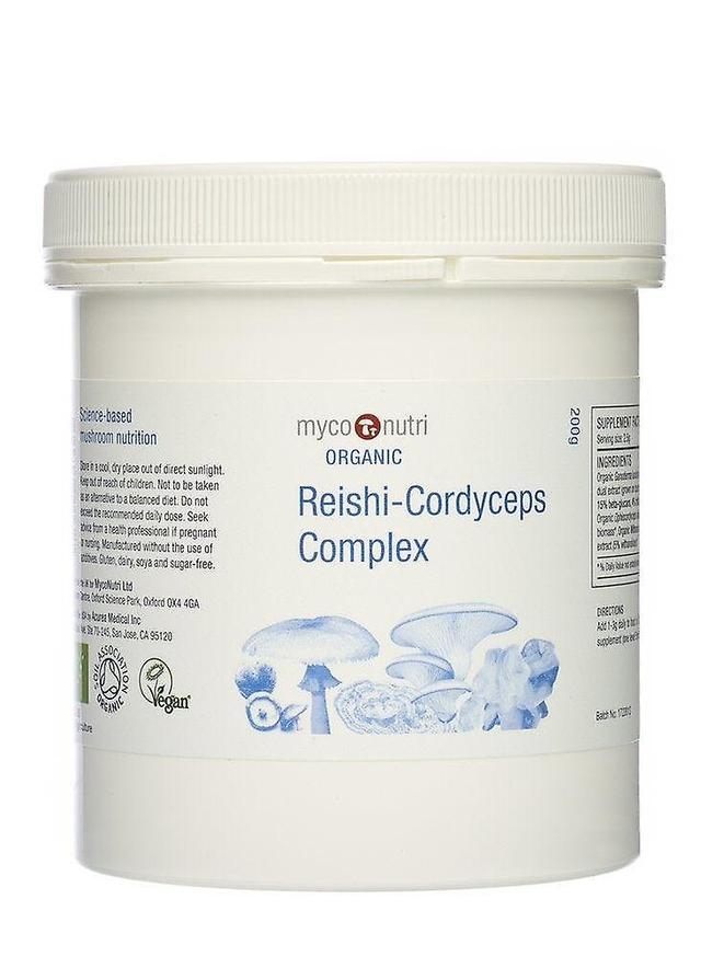 Myconutri reishi-cordyceps kompleks 200g pulver (økologisk) on Productcaster.