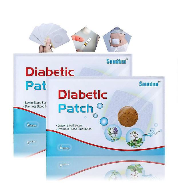 Youlaicai 30pcs/5bags novo patch diabético estabiliza o equilíbrio do nível de açúcar no sangue glicose ervas naturais diabetes gesso médico chinês on Productcaster.