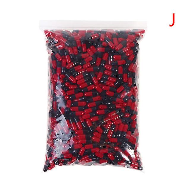 unbrand 1000pcs 0# Empty Vacant Gelatin Capsule Size Gel Medicine Pill Vitamin Capsule J on Productcaster.