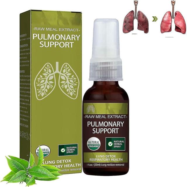 Breathdetox Herbal Lung Cleansing Spray, Limpa os pulmões de resíduos e muco, Promove a saúde pulmonar, Suplemento de saúde 1pcs on Productcaster.