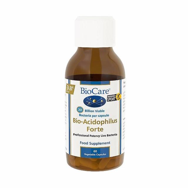 Biocare Bio-Acidophilus Forte, 60 Vegetable Capsules on Productcaster.