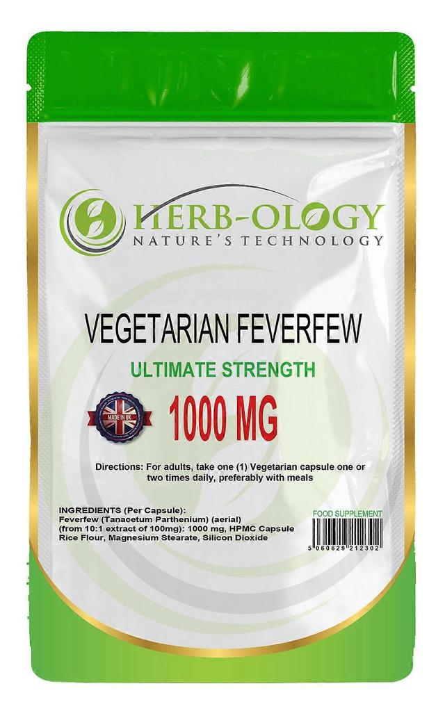 Herb-ology Moederkruid (1000mg) 1 Pouch (60 Capsules) on Productcaster.