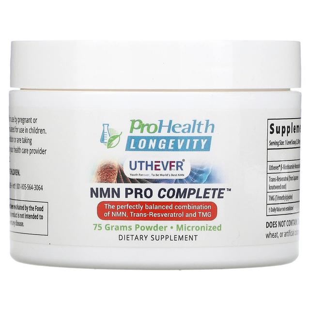 ProHealth Longevity ProHealth Livslängd, NMN Pro Komplett, 75 g on Productcaster.