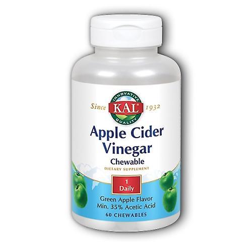 Kal Apple Cider Vinegar, 60 Tabs (Pack of 4) on Productcaster.