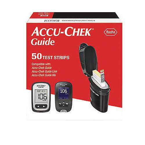 Accu-Chek Guide Test Strips, 50 Strips (Pack of 1) on Productcaster.