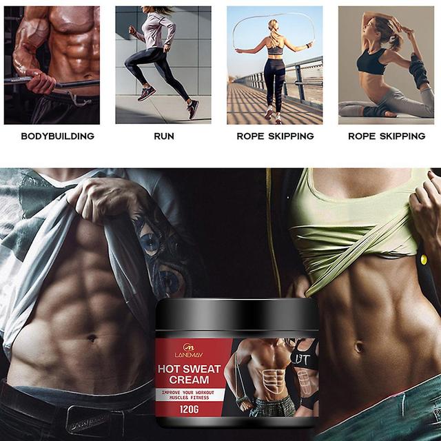 Muži Silný krém na brušné svaly Silnejší toner Muscle Strong Cream Produkt proti celulitíde na spaľovanie tukov on Productcaster.