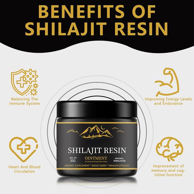 Lisade Shilajit Resin 30g, Himalaya Shilajit Resin, 100% ren Himalaya Shilajit, Shilajit Supplement för energiboost och immunstöd 3pcs on Productcaster.