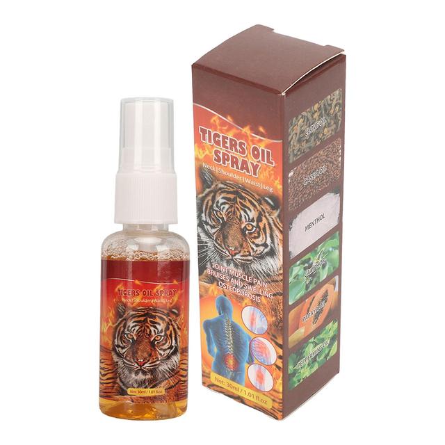 30ml sprej s tigrím olejom Reumatická liečba bolestivosti Tiger masážny olejový sprej na artritídu kĺbových svalov on Productcaster.