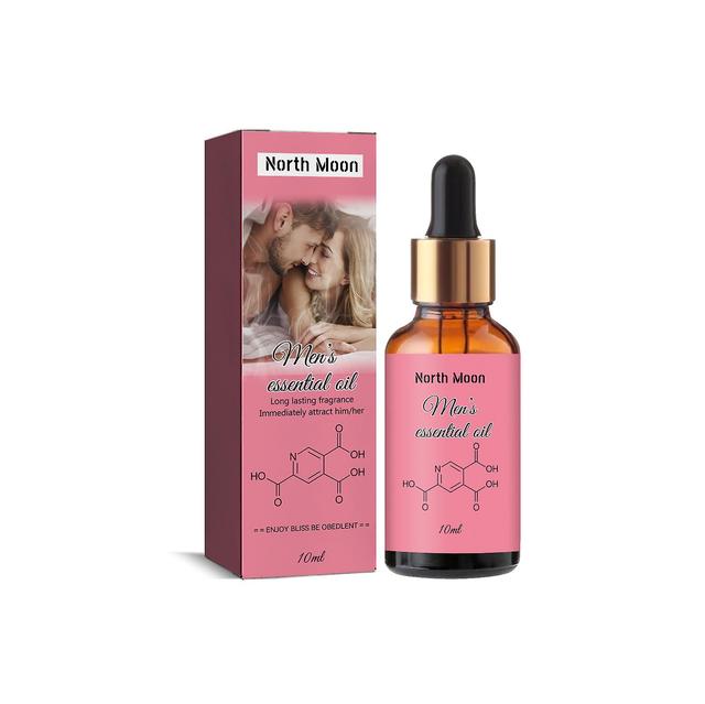 North Moon Pheromones Body Essential Oil Natural Refreshing Body Long-lasting Fragrance Men's And Women's Perfume Essential Oil Pink 10ml on Productcaster.