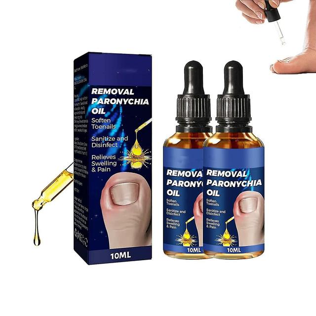 Mysight Toenailcare Remoção Óleo de Paroníquia, Óleo de Unha Encravada, Óleo de Toenailcare Para Remover Paroníquia 2Pcs on Productcaster.