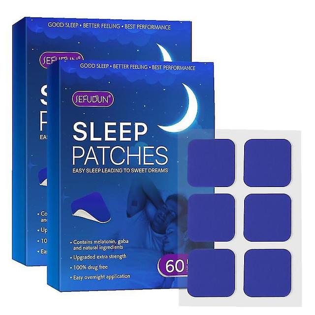 120 Patches Natural Herbal Sleep Aid Restful Sleeping Patch Improve Insomnia Wake on Productcaster.