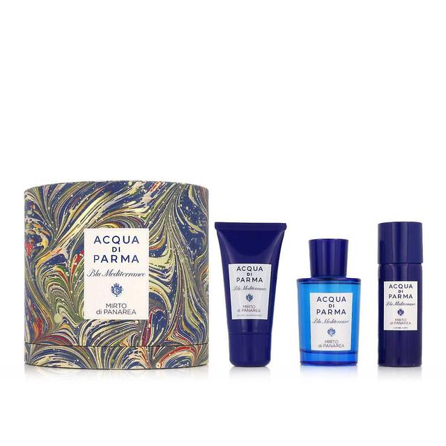 Women' Perfume Set Acqua Di Parma 3 Pieces Blu Mediterraneo Mirto Di Panarea on Productcaster.