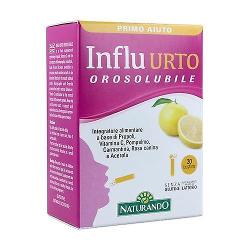 Naturando Influ urto orosoluble defenses and respiratory tract 20 packets on Productcaster.