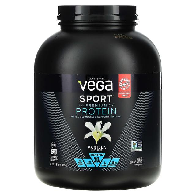 Vega, Sport Premium Protein, Vanilla , 4 lb 1.8 oz (1.86 kg) on Productcaster.