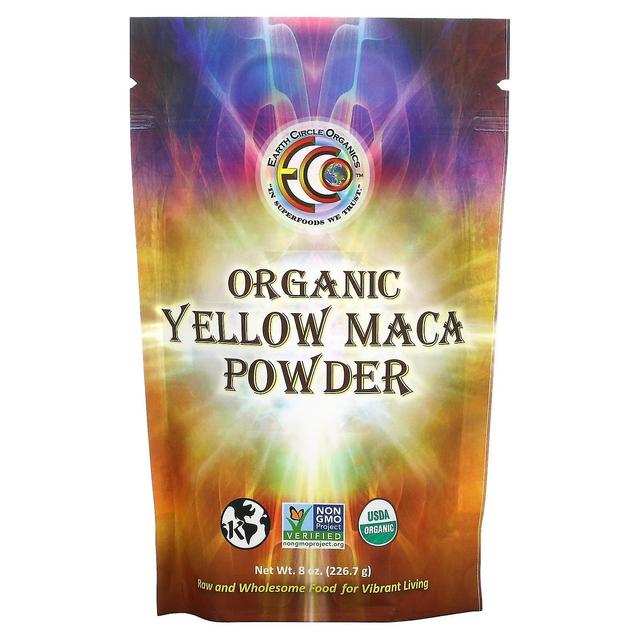 Earth Circle Organics, Organic Yellow Maca Powder, 8 oz (226.7 g) on Productcaster.