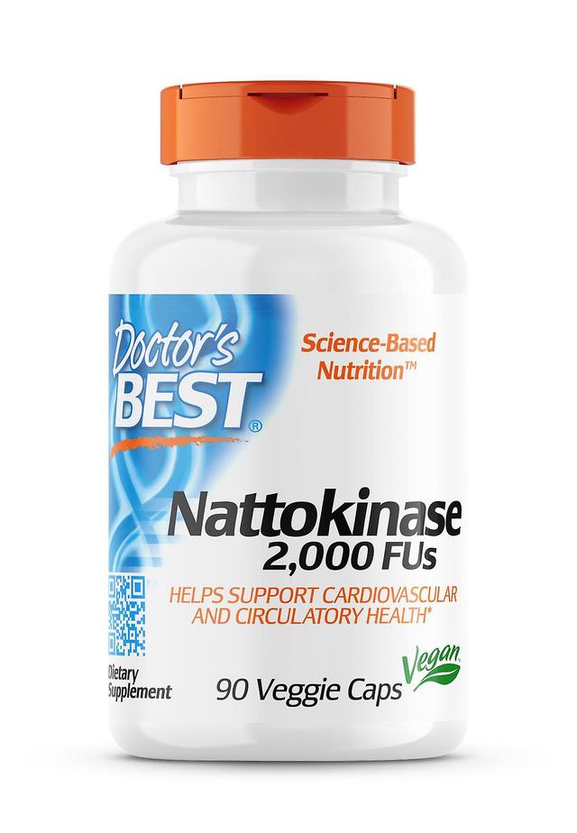 Doctor's Best Nattokinase 2,000 FUs 90 Veggie Capsules on Productcaster.