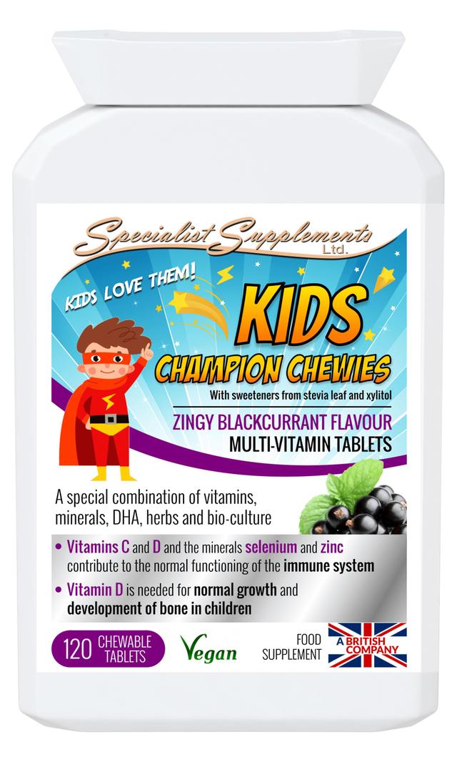 Specialist supplements kids champion chewies 120's on Productcaster.