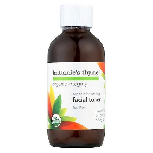 Brittaine's Thyme Brittaine's Tymián organický vyrovnávací toner na tvár, 4 Oz (balenie po 1) on Productcaster.