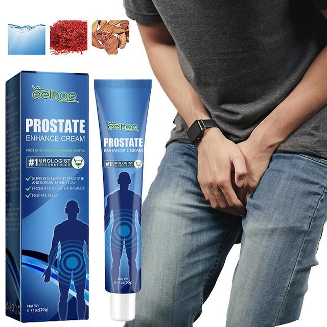 1/2pcs Portable Men Prostate Enhance Cream Prostate Relief Support Prostate Health Care Cream 1PC on Productcaster.