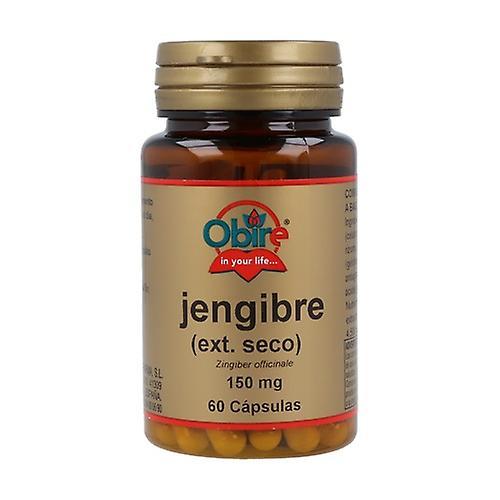 obire Ginger 60 capsules of 150mg on Productcaster.