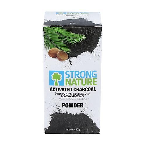 Strong Nature Active charcoal for digestive comfort 30 g of powder on Productcaster.