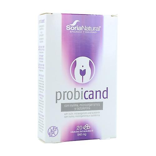 Soria Natural Probicand 20 capsules on Productcaster.