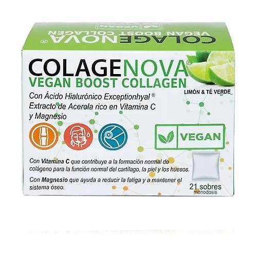 Vaminter Colagenova vegansk kollagen grøn te + citron 21 pakker med 10 g on Productcaster.